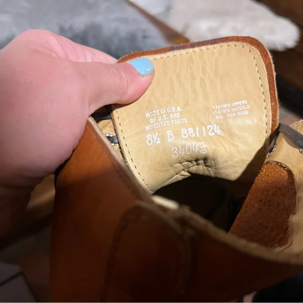 Red Wing Clara Tan Leather Ankle Boots, Women’s US size 8.5 - Picture 14 of 15